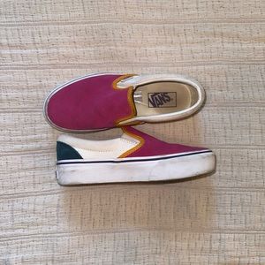 Colorful, Platform Vans
